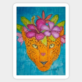 Flor Cheetah Sticker